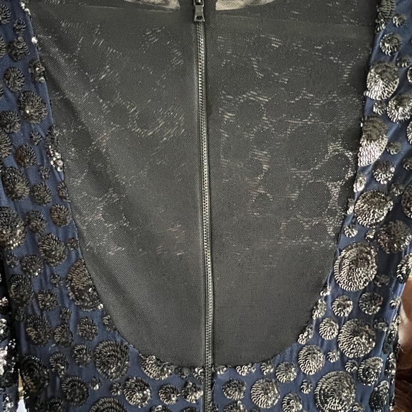 Alice + Olivia Sequin/Tulle Dress - Picture 4 of 8